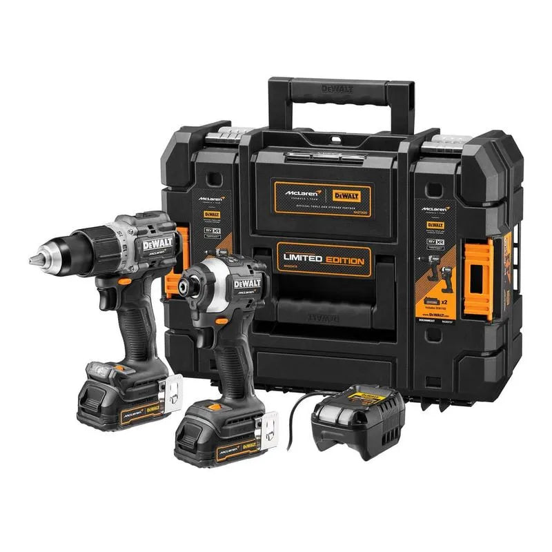 Kit MClaren Dewalt Edicion Limitada Taladro Atornillador + Pulidora Dck200me2gt-b3 TT
