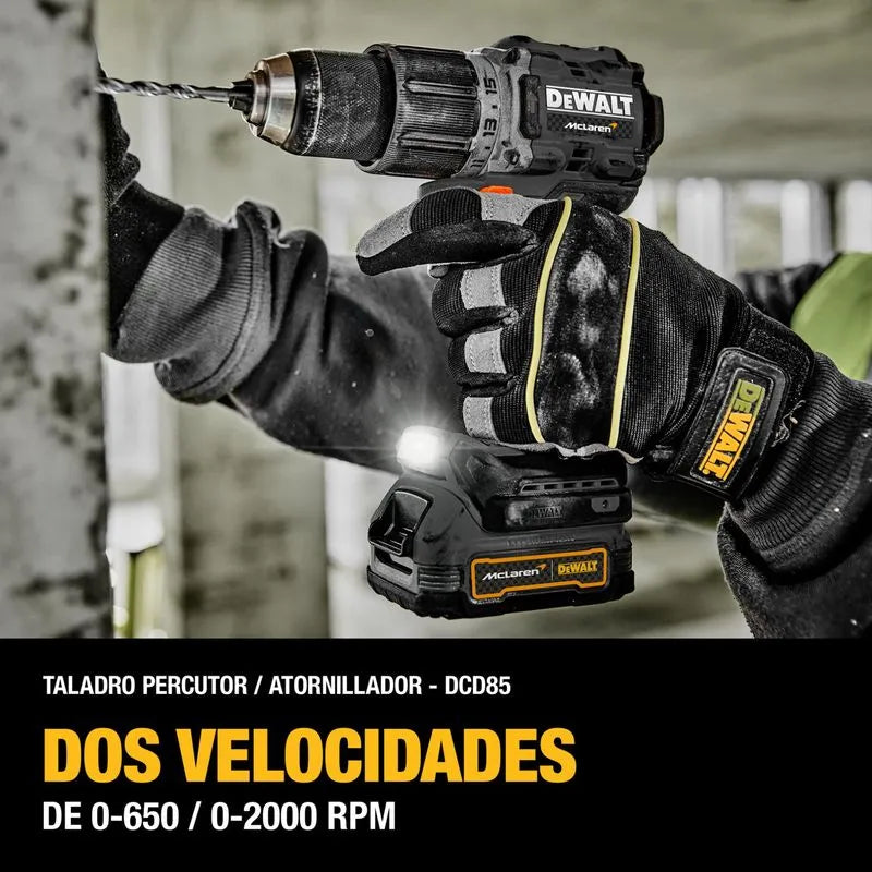 Kit MClaren Dewalt Edicion Limitada Taladro Atornillador + Pulidora Dck200me2gt-b3 TT