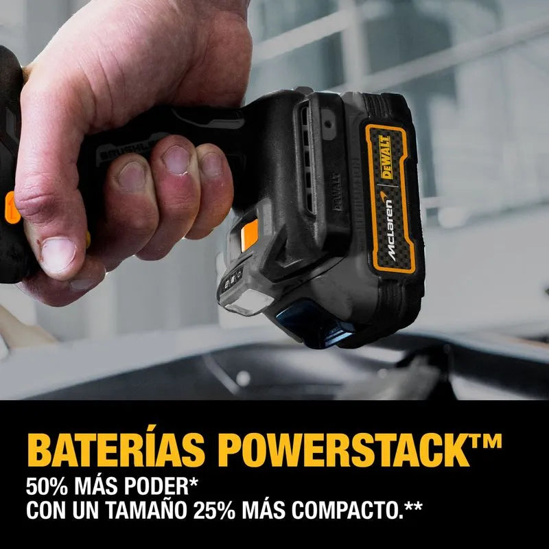 Kit MClaren Dewalt Edicion Limitada Taladro Atornillador + Pulidora Dck200me2gt-b3 TT