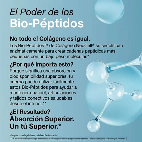 Compra 1 y Recibe 3 - NeoCell Multi-Colágeno | Piel Firme, Cabello Fuerte y Articulaciones