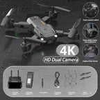 Dron Max Sky Vision 4K + HELICES DE REPUESTO EXTRA