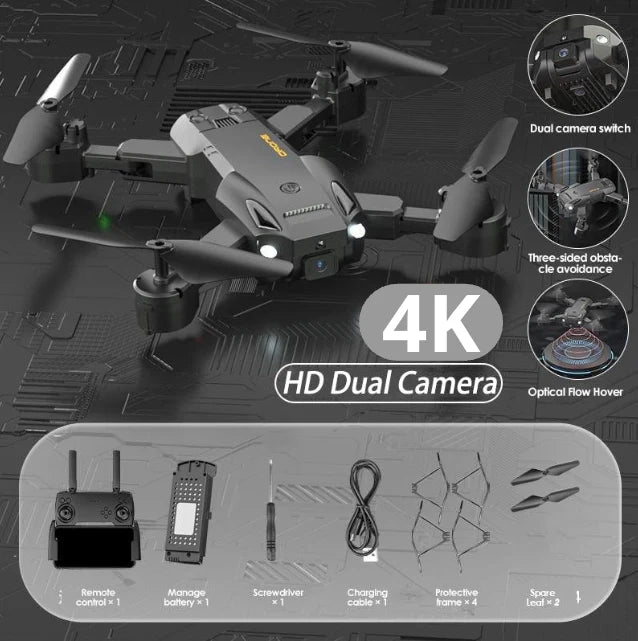 Dron Max Sky Vision 4K + HELICES DE REPUESTO EXTRA