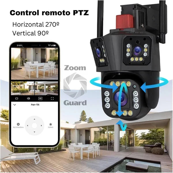 ZOOM GUARD - CAMARA DE SEGURIDAD + MEMORIA ILIMITADA TT