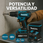 [2X1 OFERTA BLACK FRIDAY] - KIT TALADRO INALÁMBRICO y IMPACTO + 26 ACCESORIOS + 2 BATERIAS REGALO
