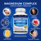 Magnesio Complex™ 8 en 1 – Equilibrio Corporal Completo 1000mg - KIT 3 MESES