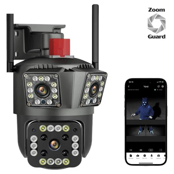 ZOOM GUARD - CAMARA DE SEGURIDAD + MEMORIA ILIMITADA TT